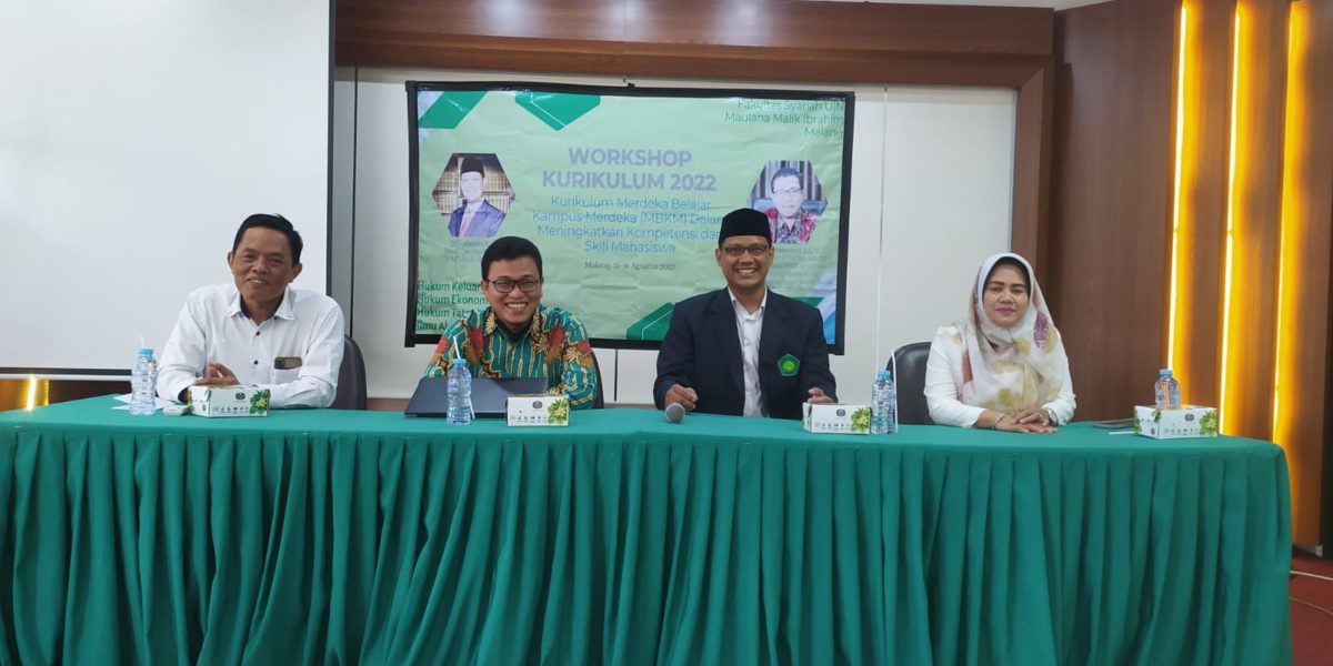 Gelar Workshop MBKM, Fakultas Syariah UIN Maliki Siap Implementasi ...